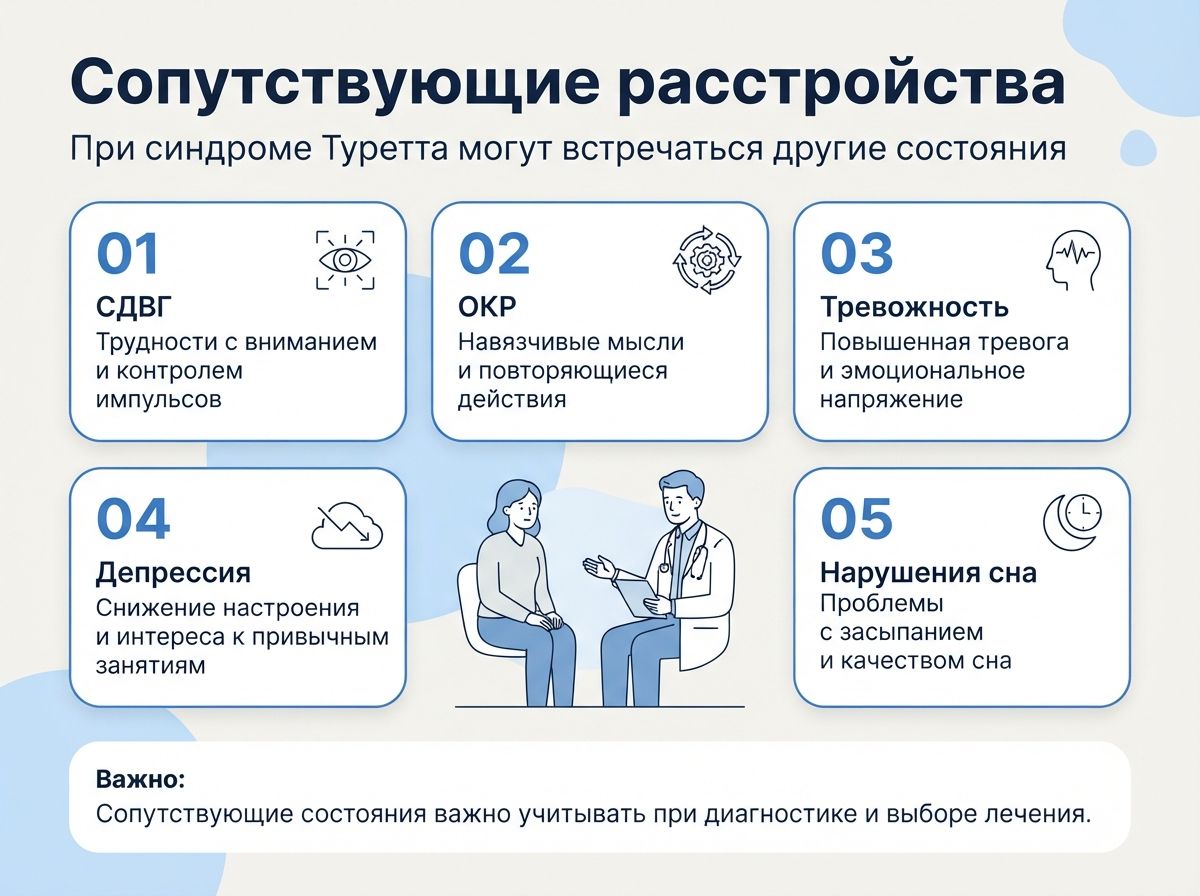 Лечение синдрома Туретта в Северодонецке инфографика